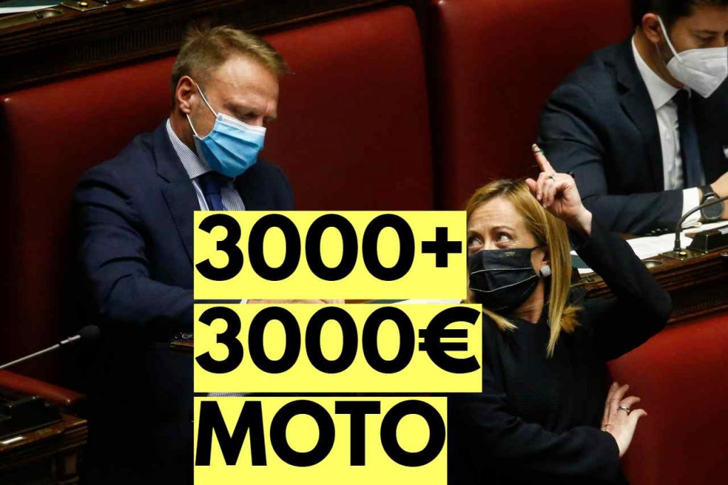 Bonus moto clamoroso da €3000(+3000): gara per averlo perché scade subito, soldi e domanda