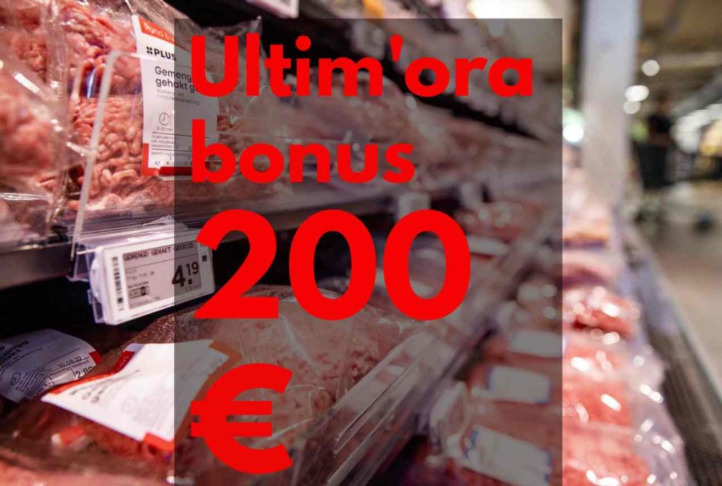 Stangata supermercato: arrivano €200 NO ISEE bonus spesa nuovissimo, chiedilo subito