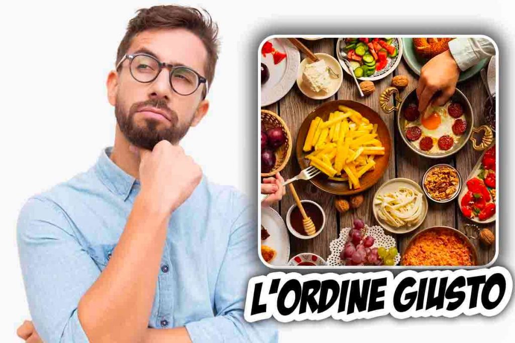 L’ordine preciso (e insolito) in cui mangiare il cibo durante i pasti: così puoi prevenire accumuli di grasso